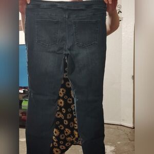 High rise Dark blue jeans